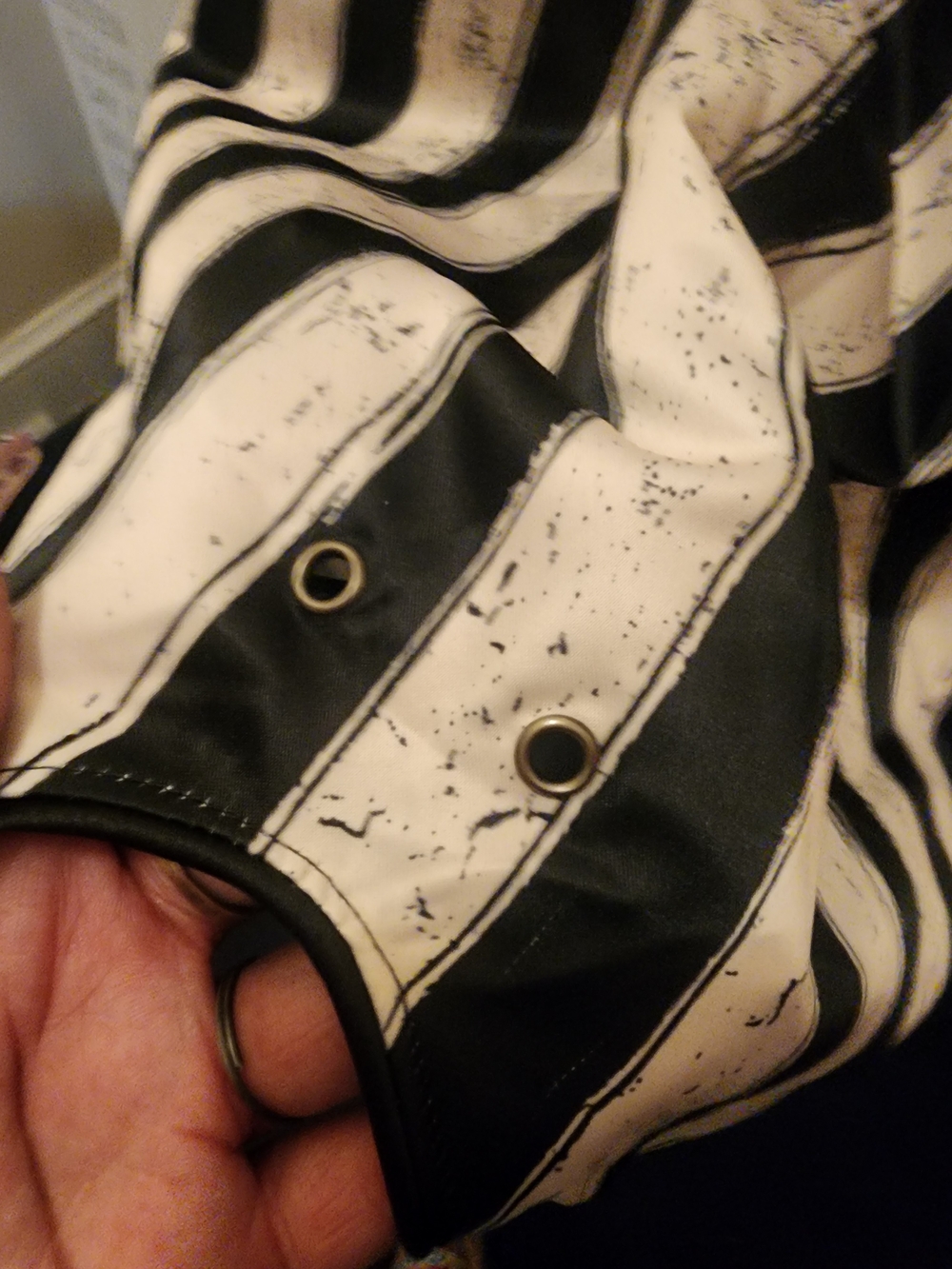 New! 3x [Hot Topic x American Horror Story] AHS Striped Halter Dress RARE! HTF! - Picture 3 of 14